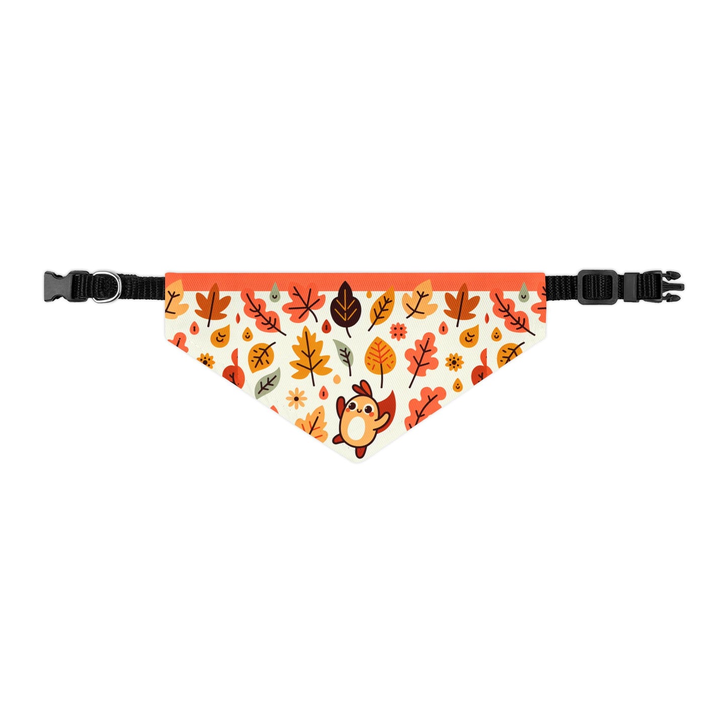 Fall Turkey Dog Bandana Collar