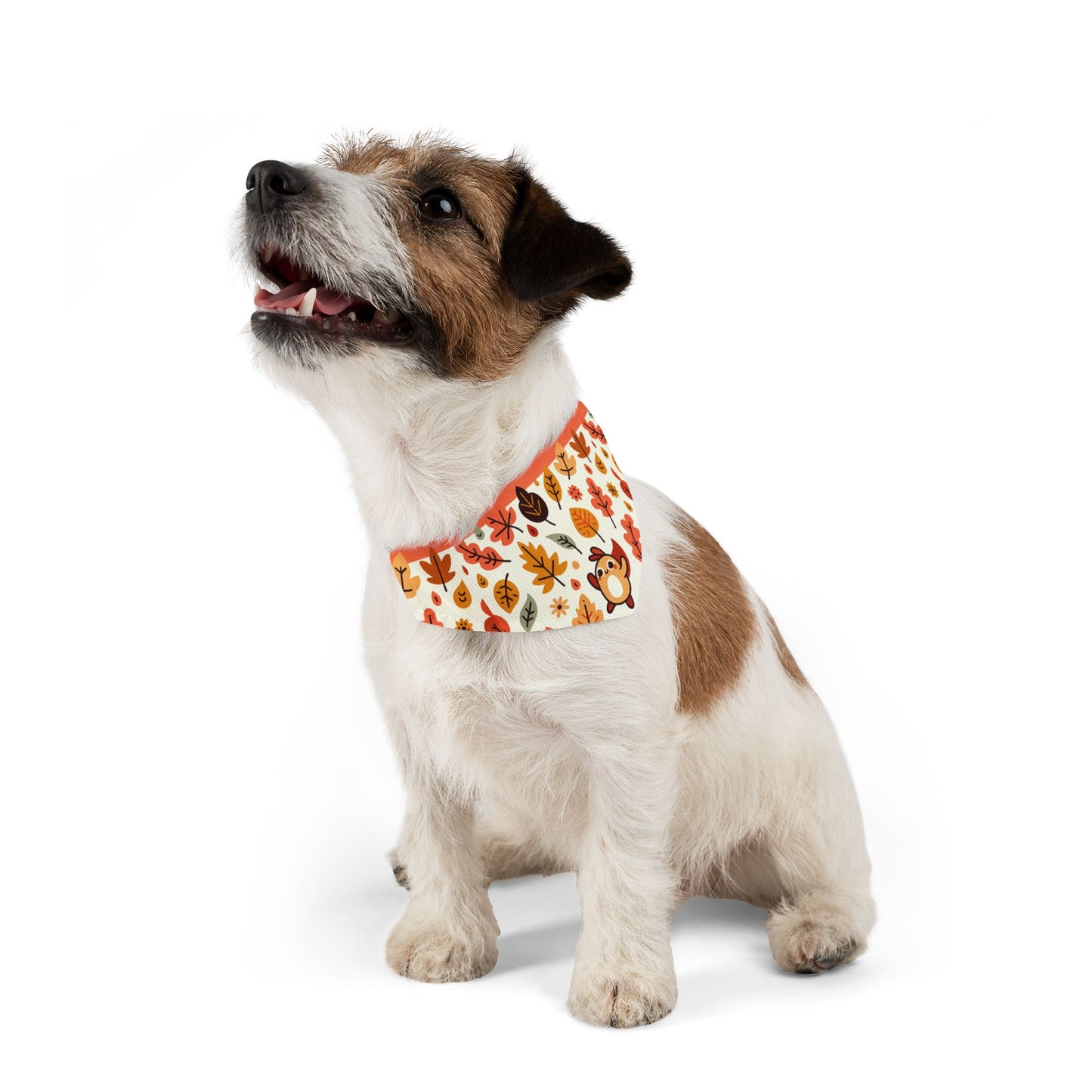 Fall Turkey Dog Bandana Collar