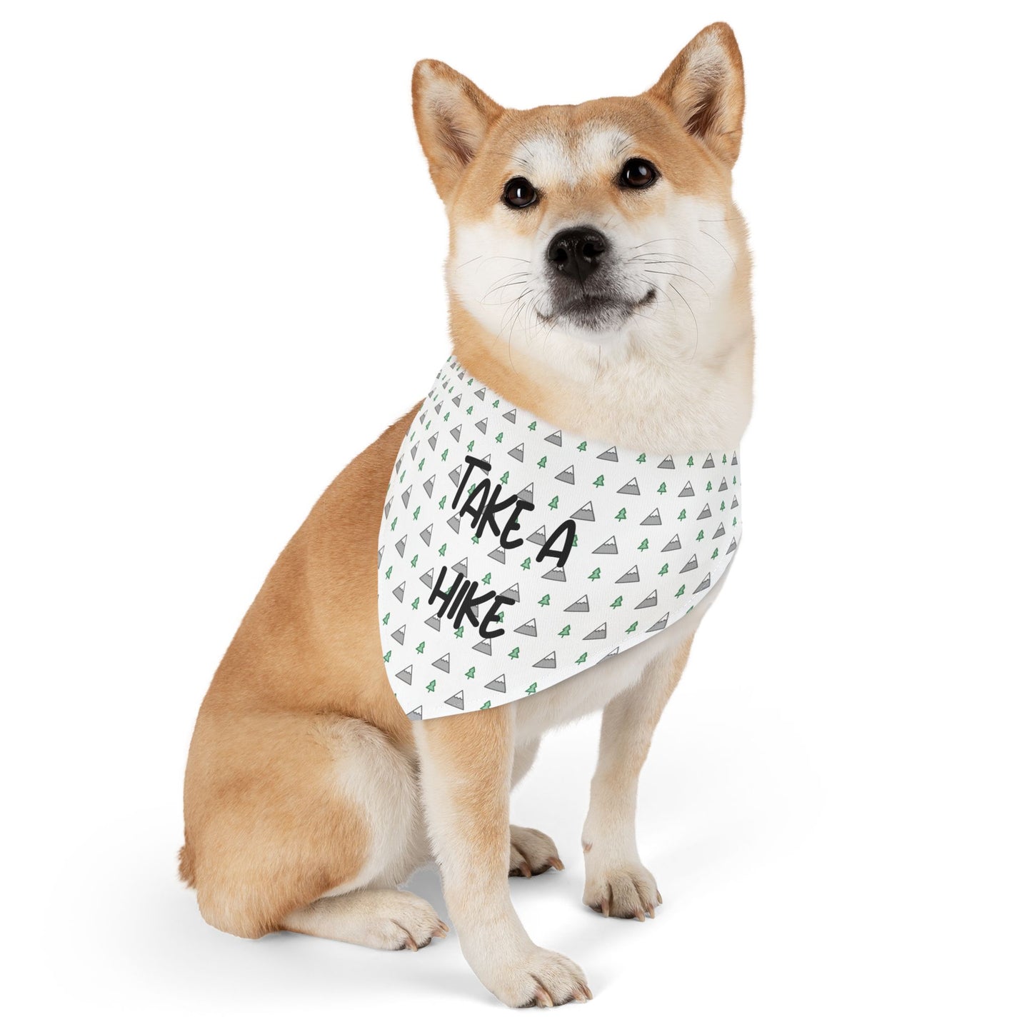 Take a Hike Dog Bandana Collar