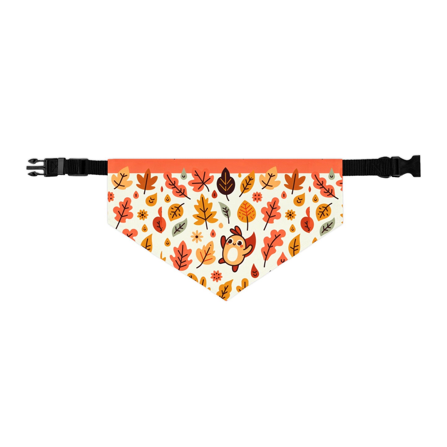 Fall Turkey Dog Bandana Collar