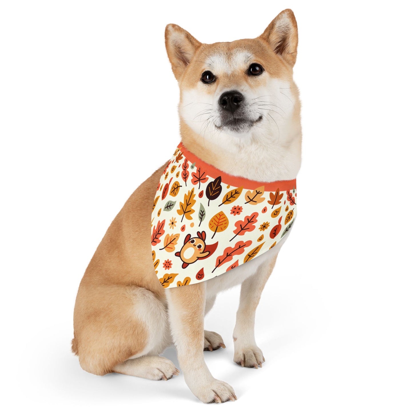 Fall Turkey Dog Bandana Collar