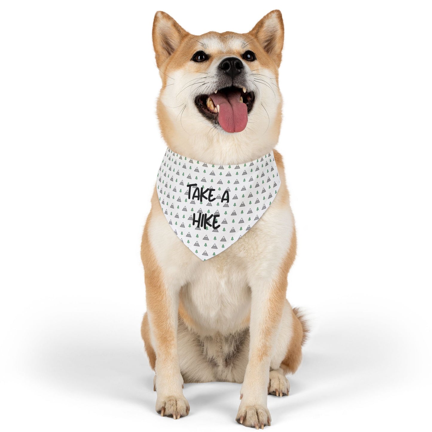 Take a Hike Dog Bandana Collar