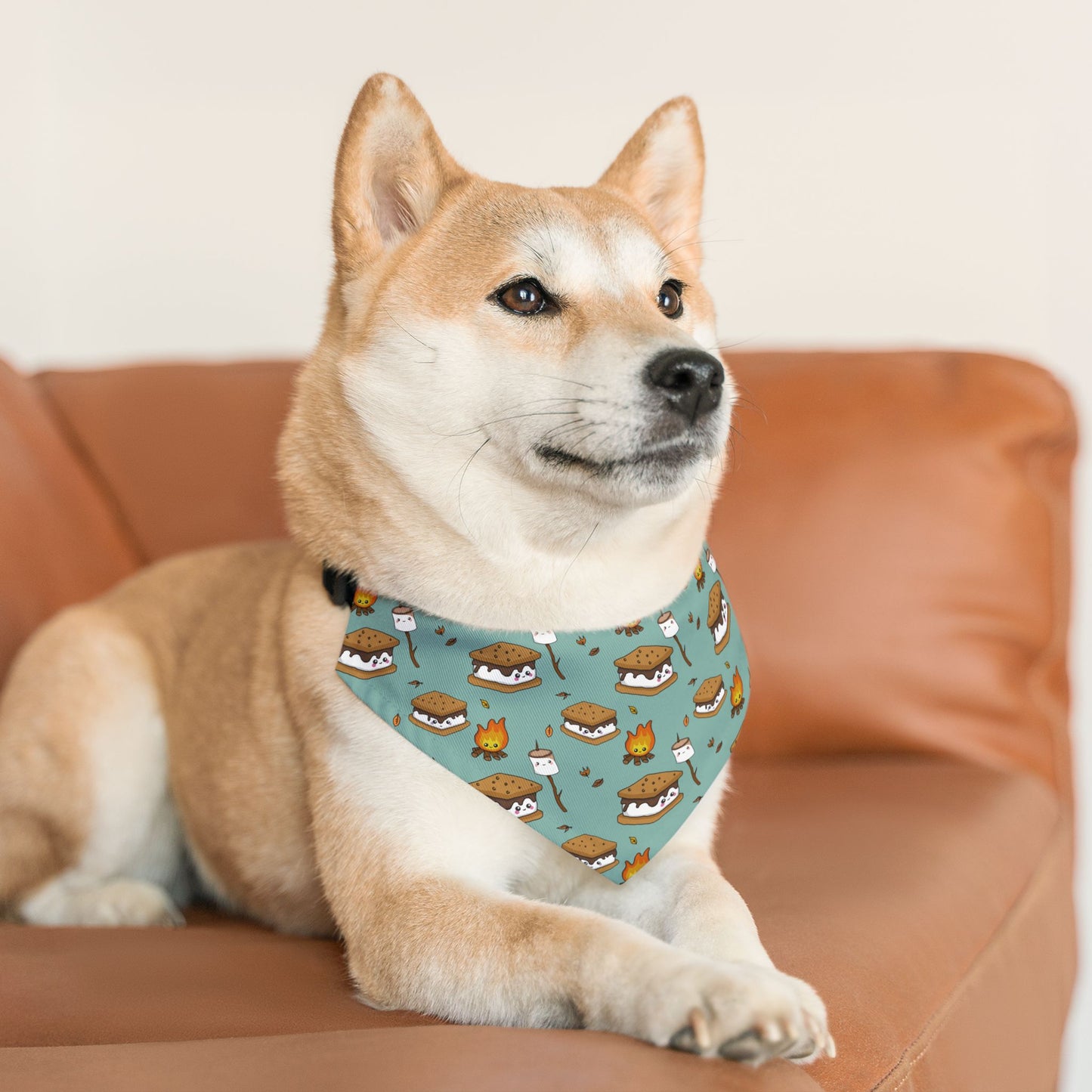 Smores Dog Bandana Collar