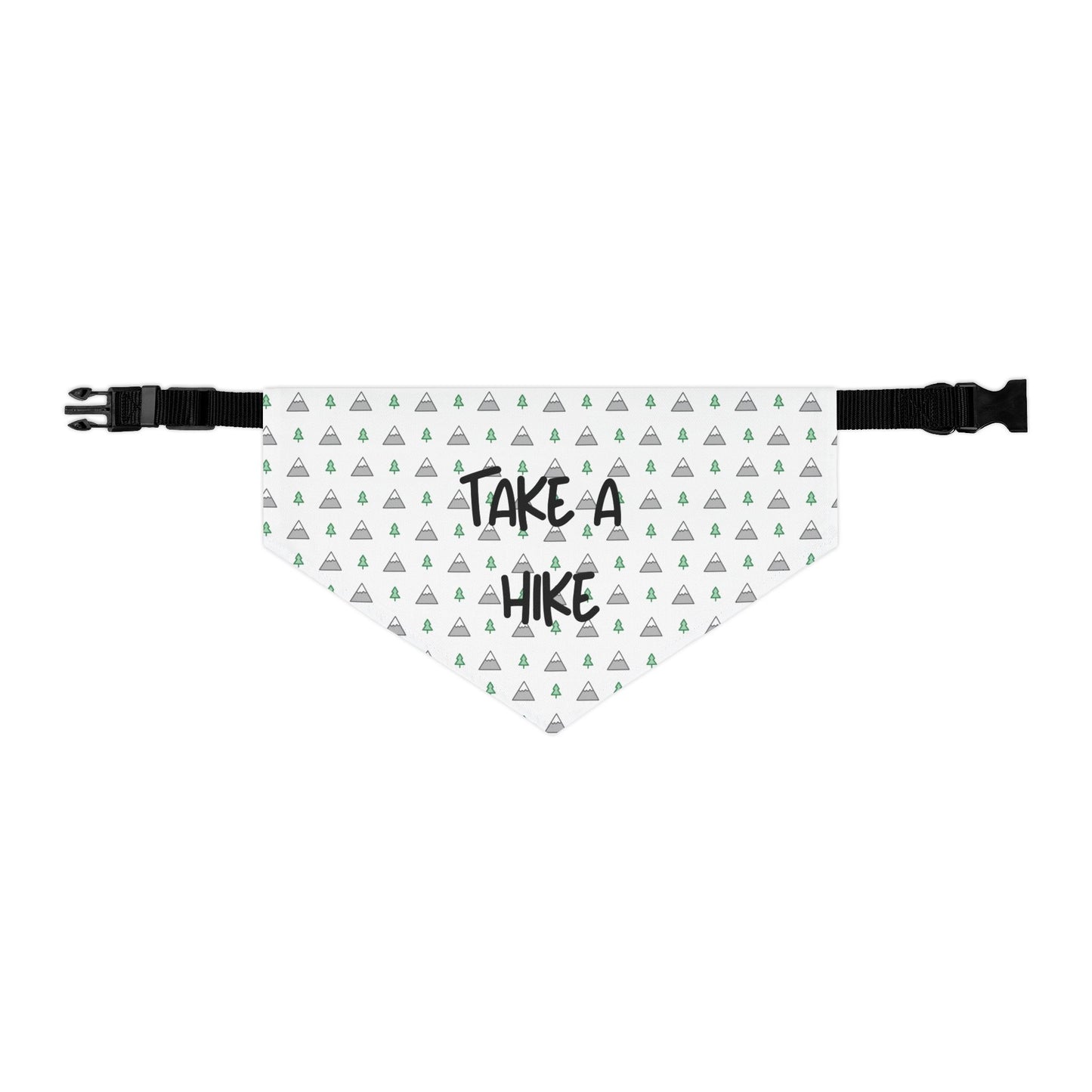 Take a Hike Dog Bandana Collar